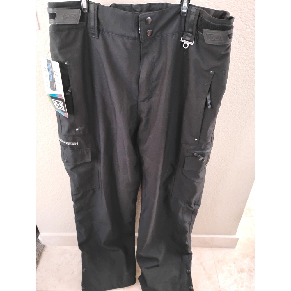 ▪️NWT Ocean & Earth Baggy Black Cargo Snow Pant Gorpcore XXL rugged utility Y2K